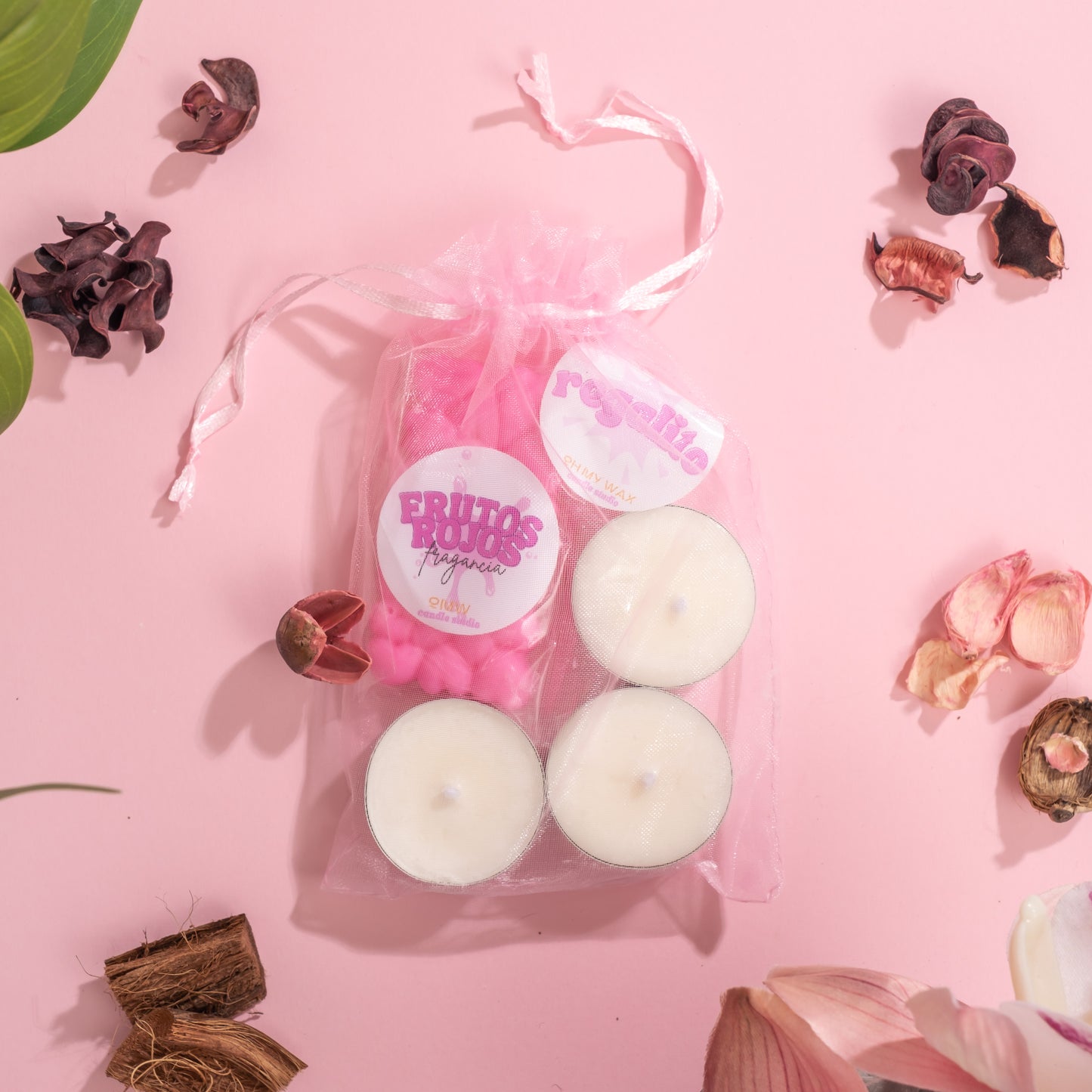 (Petit cadeau) 3 Bougies chauffe-plat + 1 Parfum surprise