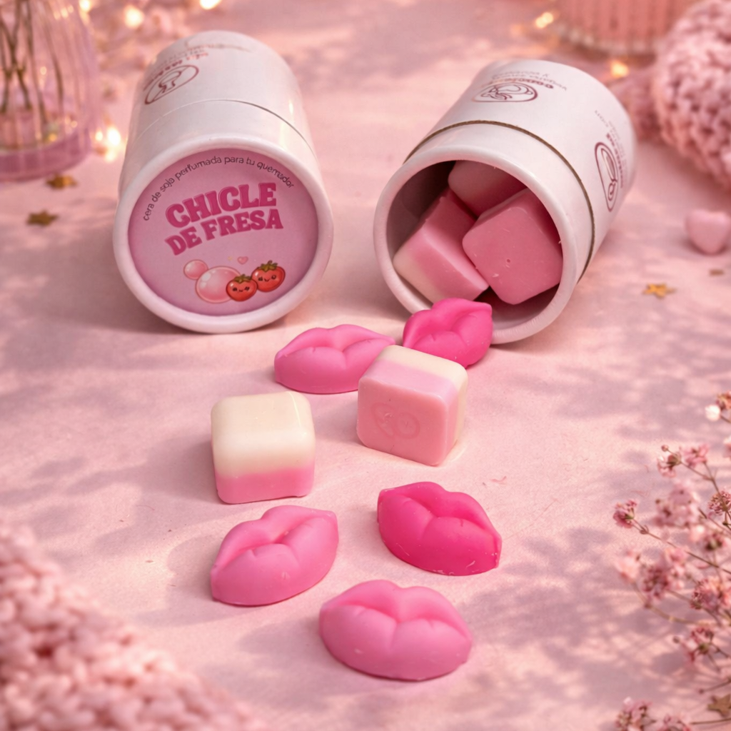 Fondants parfumés - Chewing-gum fraise
