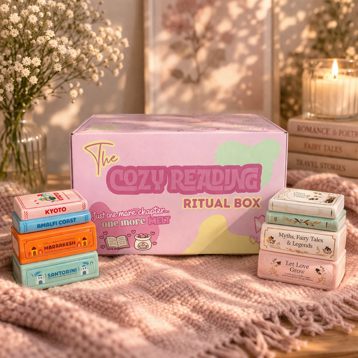 COFFRET LECTURE ✨THE COZY READING RITUAL BOX✨