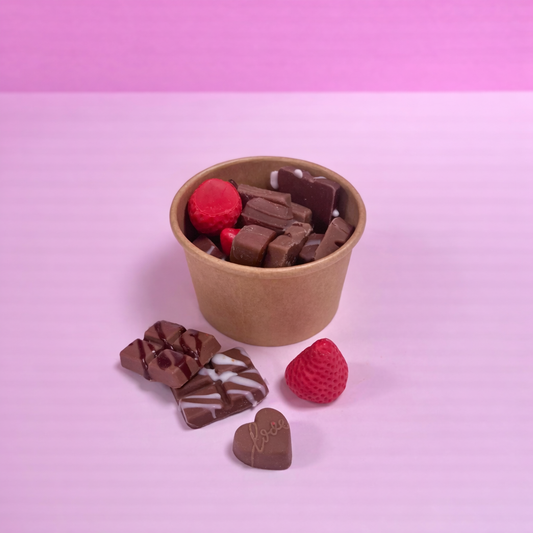 Cires parfumées - Fraises au chocolat