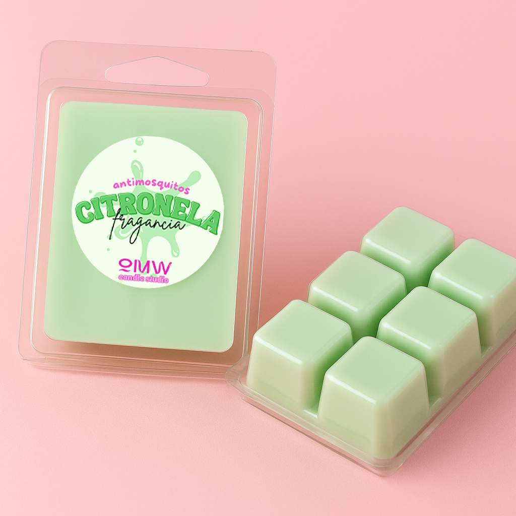 Cire fondante - Tablette de citronnelle